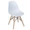 Σετ 4τμχ Καρέκλα Ξύλο/ Πολυπροπυλένιο Λευκό 46x53x81cm Art ΕΜ123,1P