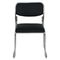 Καρέκλα Στοιβαζόμενη Χρώμιο/ Soft PU 51x52x78cm Campus Μαύρο Ε553,1W