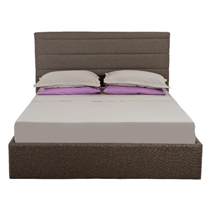 Ντυμένο Κρεβάτι Διπλό 140x190cm Kouppas Ελισάβετ 0130177 Με Επιλογή Χρώματος