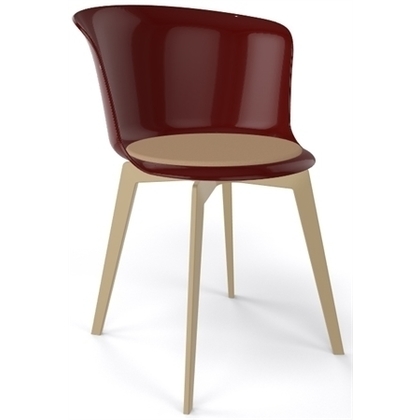 Καρέκλα 55x51x79(47) Gaber Epica Καφέ-Λινό