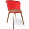 Καρέκλα 55x51x79(47) Gaber Epica Κόκκινο-Ecο