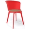 Καρέκλα 55x51x79(47) Gaber Epica Κόκκινο