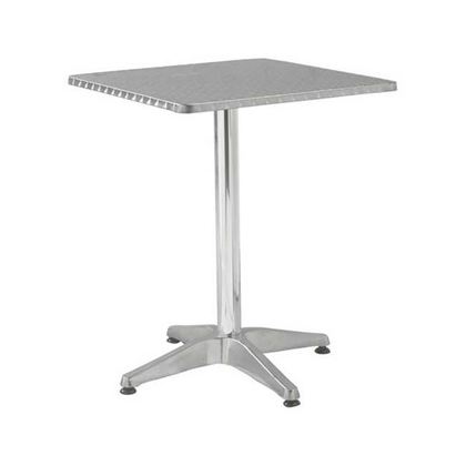Τραπέζι Τετράγωνο Αλουμινίου 60x60x70cm Palma Ε284,2