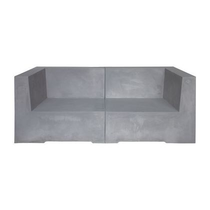 Διθέσιος Καναπές Cement Grey 160x83x65cm Concrete  Ε6200,2