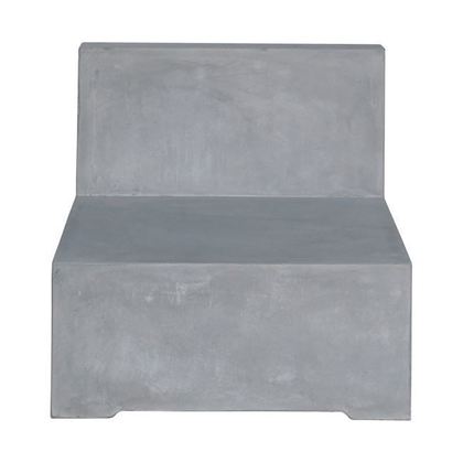 Καρέκλα Σαλονιού Cement Grey 68x83x65cm Concrete  Ε6200,1