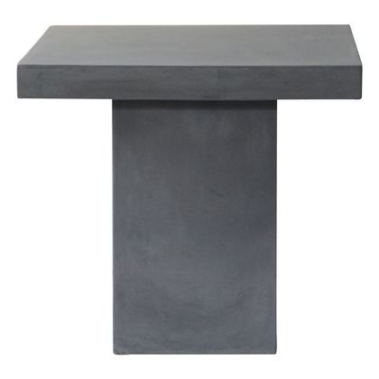 Τραπέζι Cement Grey 80x80x75cm Concrete Cube  Ε6208
